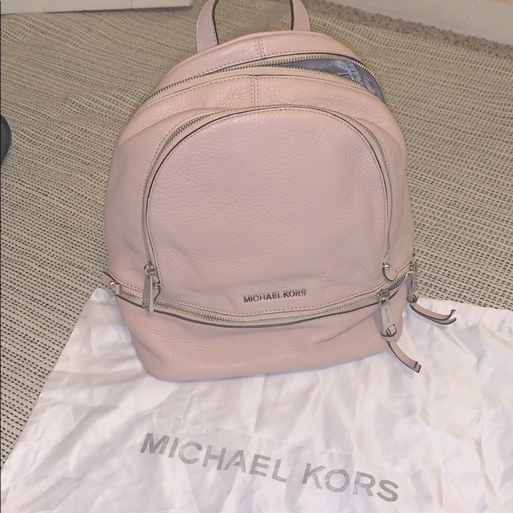 Pink (ballet) RHEA ZIP Michael Kors back pack